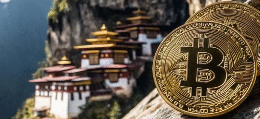 На Binance поступило 512 BTC от правительства Бутана