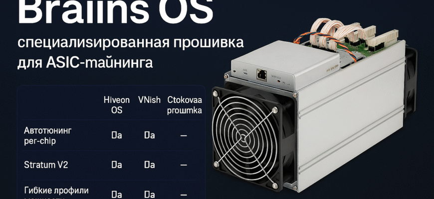 Braiins OS — выжми максимум из своих ASIC’ов