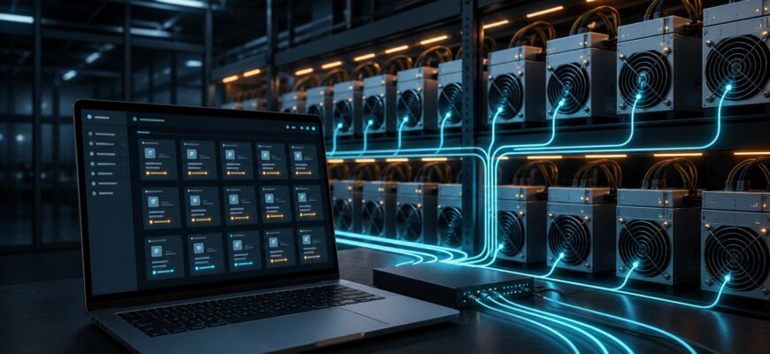 Программа для поиска и группового управления ASIC-майнерами в локальной сети